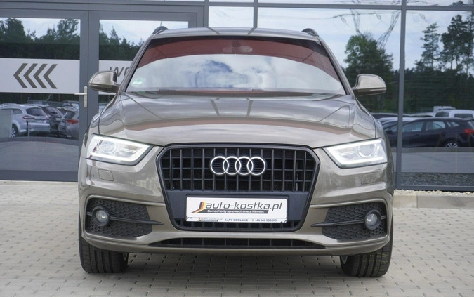 Audi Q3 cena 69999 przebieg: 130690, rok produkcji 2014 z Lubniewice małe 631